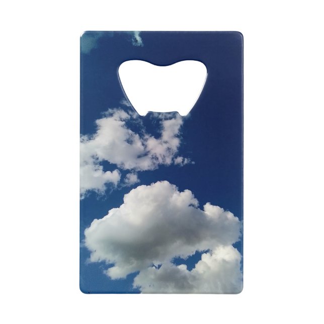 Große weiche Wolke Geldbeutel Flaschenöffner (Vorderseite)