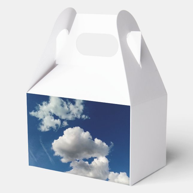 Große weiche Wolken Geschenkschachtel (Rückseite)