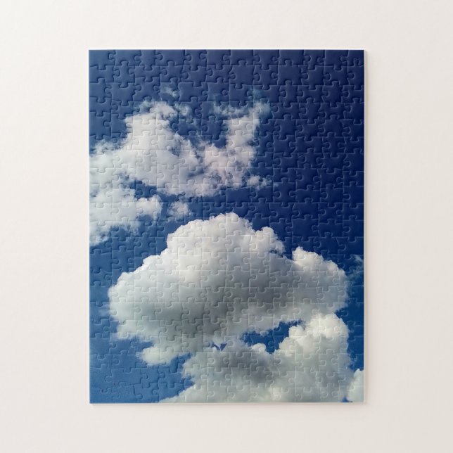 Große weiche Wolken Puzzle (Vertikal)