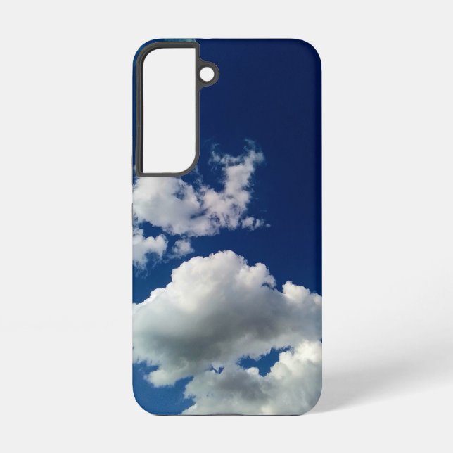 Große weiche Wolken Samsung Galaxy Hülle (Rückseite)
