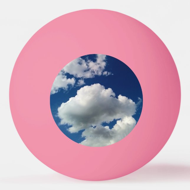 Große weiche Wolken Tischtennisball (Vorderseite)