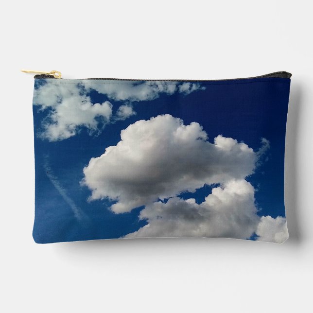 Große weiche Wolken Zubehörtasche (Vorderseite)