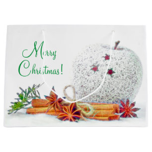 Große Weihnachtsstern-Geschenktasche Geschenktüte