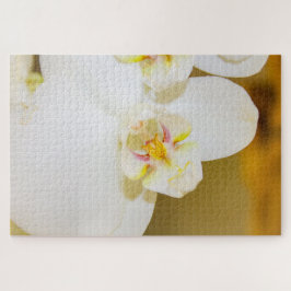 Große weiße Blume Puzzle