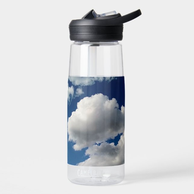 Große weiße Wolke Trinkflasche (Links)