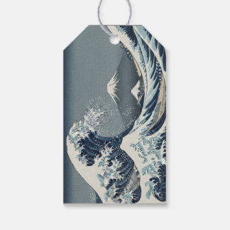 Große Welle Inspirierte Japanische Visitenkarte Geschenkanhänger