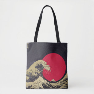 "Große Welle von Kanagawa". Hokusai, japanische We