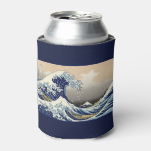 Große Welle vor Kanagawa & Berg Fuji Japan Meer Dosenkühler