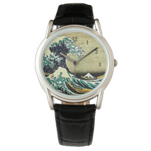 Große Welle vor Kanagawa Watch Armbanduhr