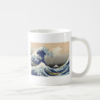 Große Welle weg von Kanagawa Tasse