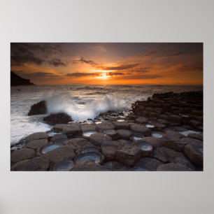 Große Wellen Poster