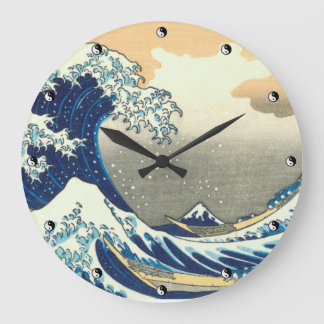 Große Wellen-Wanduhr in 3 Größen Wanduhr