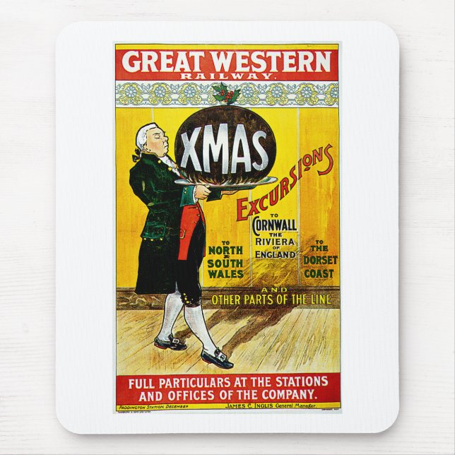 Große Western Eisenbahn - Ausflüge Mousepad (Vorne)