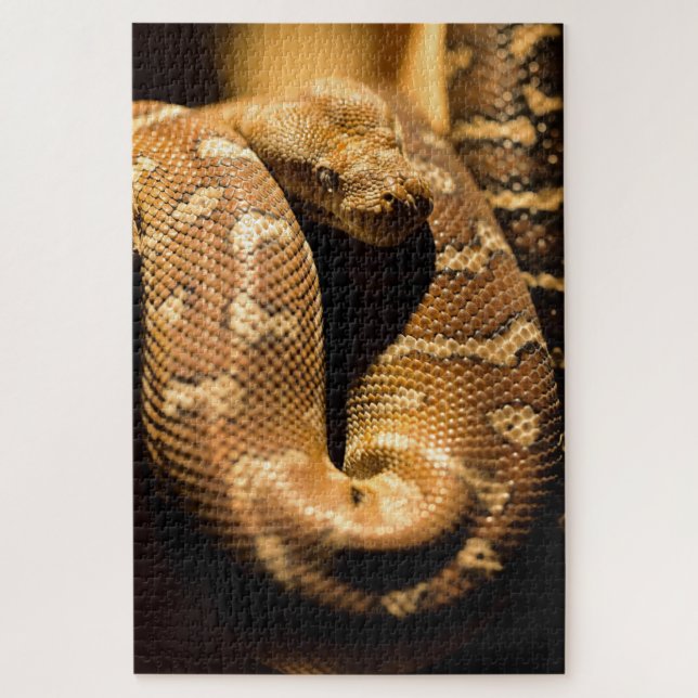 Große wilde Schlange Puzzle (Vertikal)