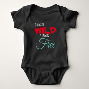 Große Wilde und Geborene Babykarosserie Baby Strampler