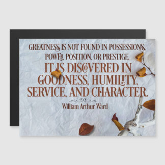 Größe wird entdeckt magnetkarte