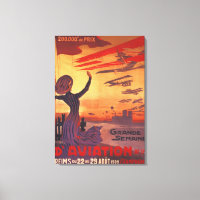 Große Woche der Luftfahrt - Poster der Frau