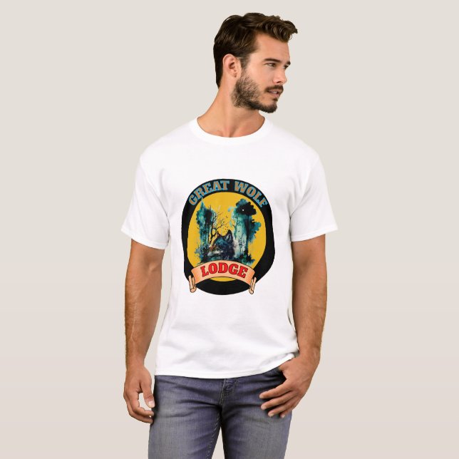 GROSSE WOLFLODGE T-Shirt (Vorne ganz)