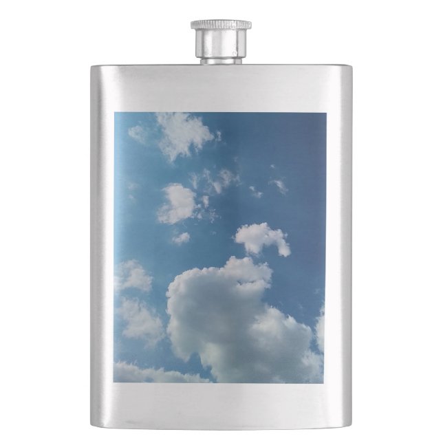 Große Wolke Flachmann (Vorderseite)