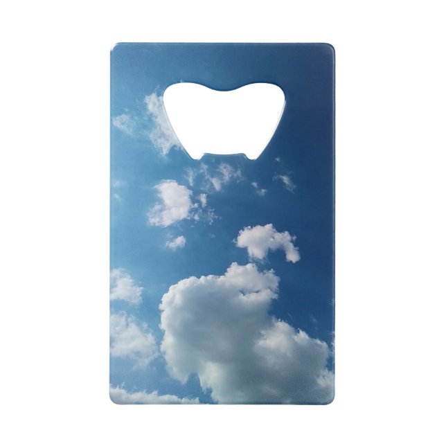 große Wolke Geldbeutel Flaschenöffner (Vorderseite)