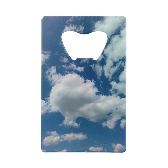 Große Wolke Geldbeutel Flaschenöffner (Vorderseite)