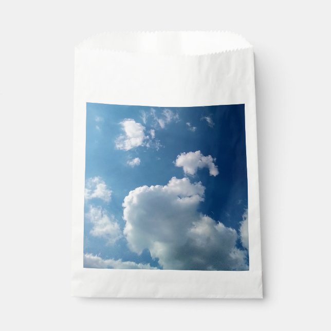 Große Wolke Geschenktütchen (Vorderseite)