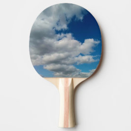 Große Wolkendecke Tischtennis Schläger