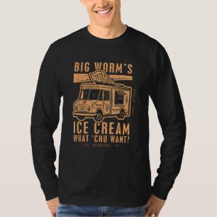 Große Würmer Eiscreme Was Du Willst Vintage T-Shirt
