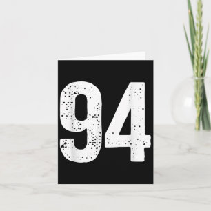 Große Zahlen Großspenden Nummer 94 Karte