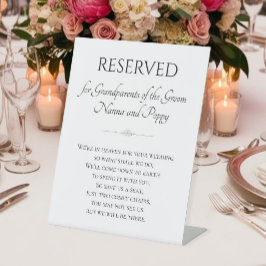 Großeltern der Pariser Gedenkstätte in der Himmels Sockelschild