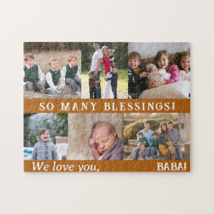 Großeltern-Foto Puzzle