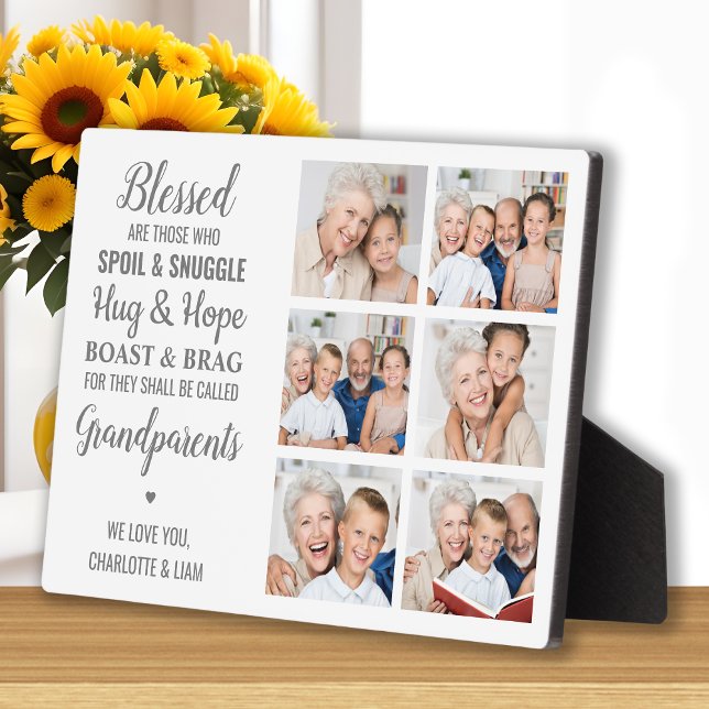 Großeltern FotoCollage Fotoplatte (Von Creator hochgeladen)