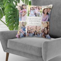 Großeltern-Fotokolage-Familie
