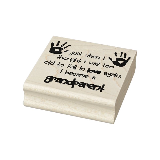 Großeltern Gummistempel (Stempel)