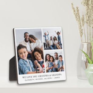 Großeltern Liebe Sie 3 Foto Collage Fotoplatte