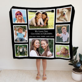 Großeltern Liebe Sie 8 Foto Collage Sherpadecke