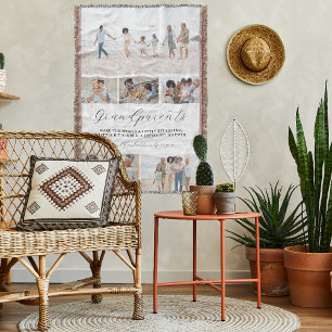 Großeltern machen die Welt   6 FOTO Decke