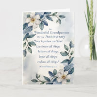 Großeltern Religiöser Hochzeitstag Schrift Liebe