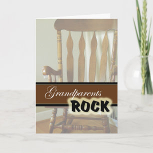 Großeltern Rock-Happy Großeltern Day Karte
