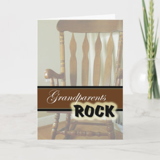 Großeltern Rock-Happy Großeltern Day Karte
