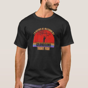 Großeltern schauen sich lieber Forellenfisch Grand T-Shirt
