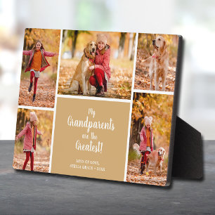 Großeltern sind die Beste FotoCollage Fotoplatte