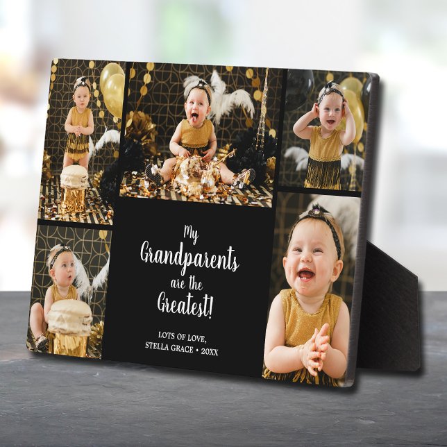 Großeltern sind die Beste FotoCollage Fotoplatte (Von Creator hochgeladen)
