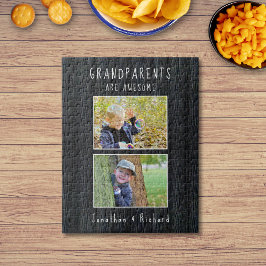 "Großeltern sind Phantastisch" Foto Puzzle