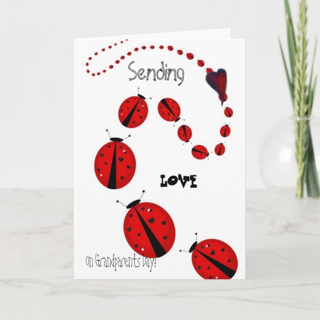Großeltern-Tag Karte (Vorderseite)