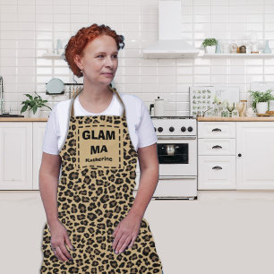 Großeltern Tag Oma GLAM MA Individuelle Name Schürze