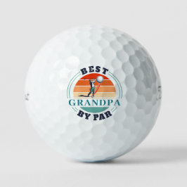 Großeltern Tag Retro Custom Opa Golfball