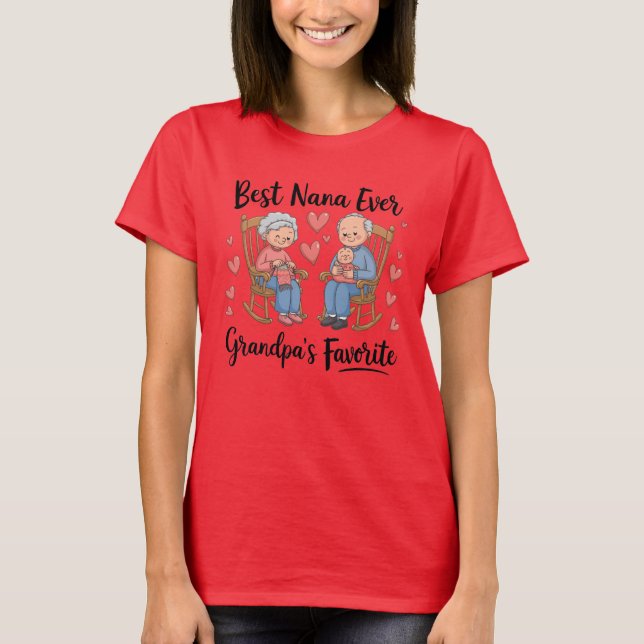 Großeltern-Tag T-Shirt (Vorderseite)