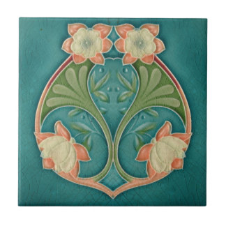 Größen der Kunst Nouveau Vintage Fliese