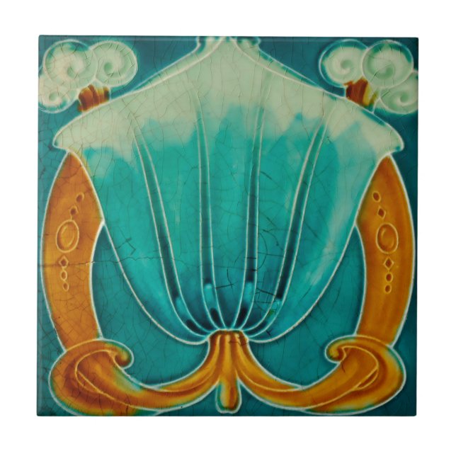 Größen Kunst Nouveau Vintage Entwurf Backsplash Fliese (Vorderseite)